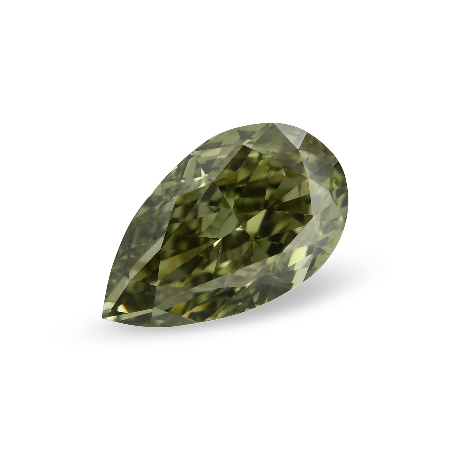 0.51 Carat Chameleon Pear Diamond VS2 GIA