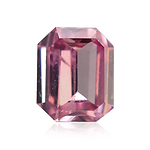 0.08 Carat Fancy Intense Purplish Pink Emerald Diamond (I1) GIA
