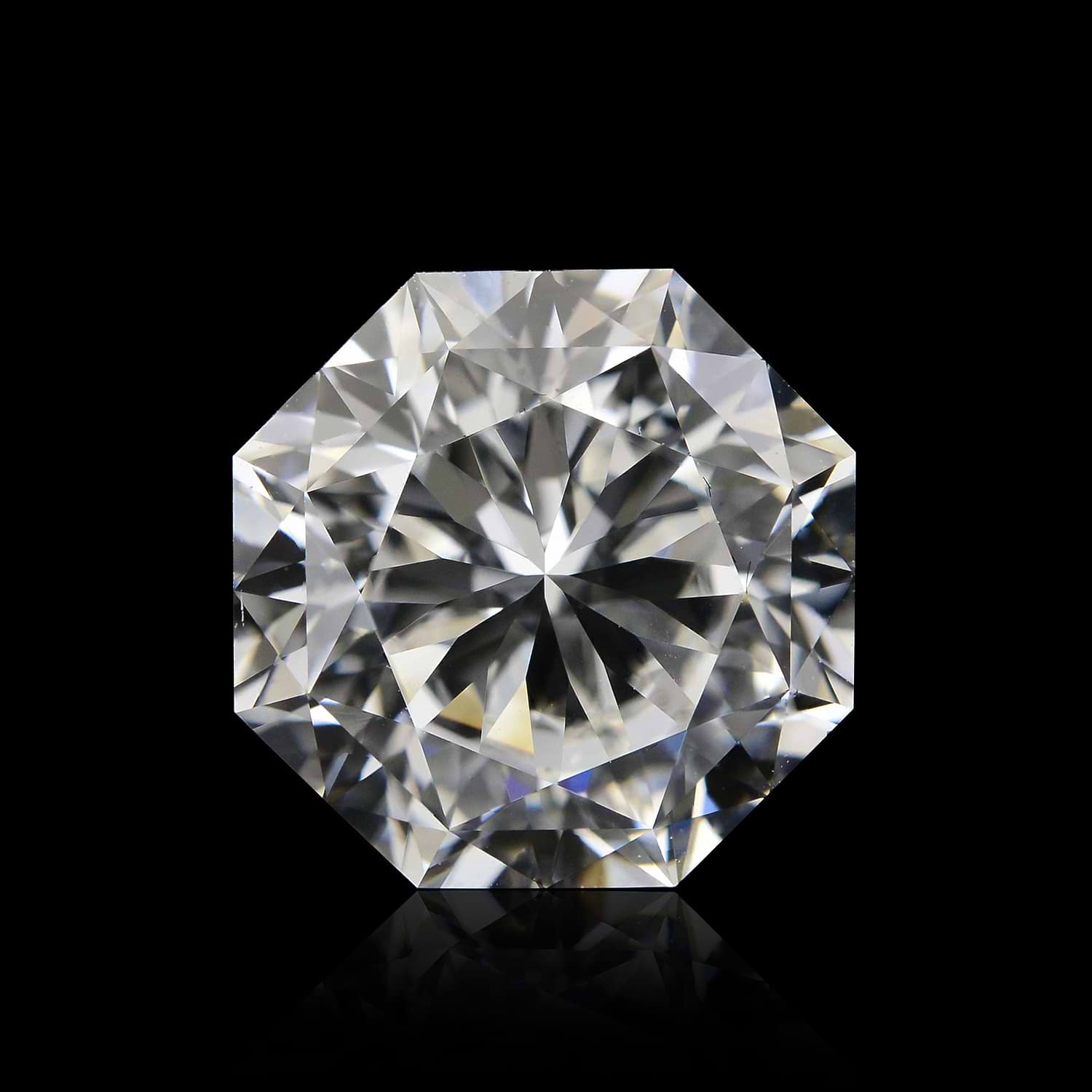 3.07 Carat H Octagon Diamond VS1 GIA
