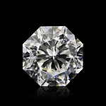 3.07 Carat H Octagon Diamond VS1 GIA