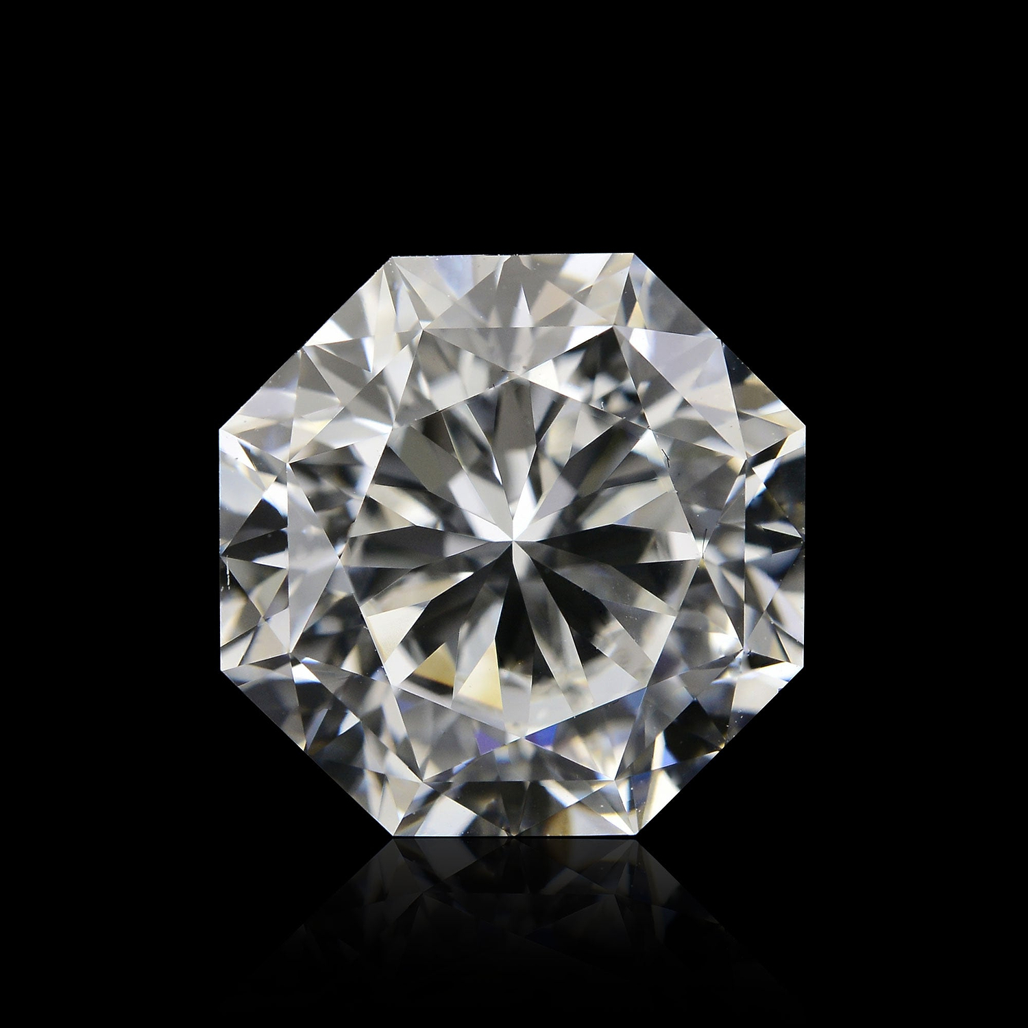 3.07 Carat H Octagon Diamond VS1 GIA