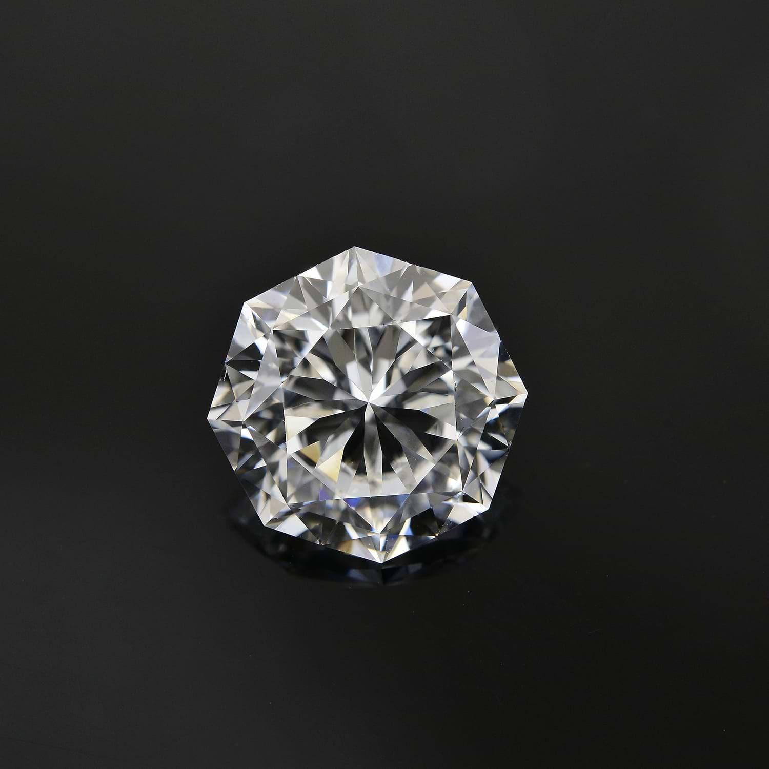 3.07 Carat H Octagon Diamond VS1 GIA