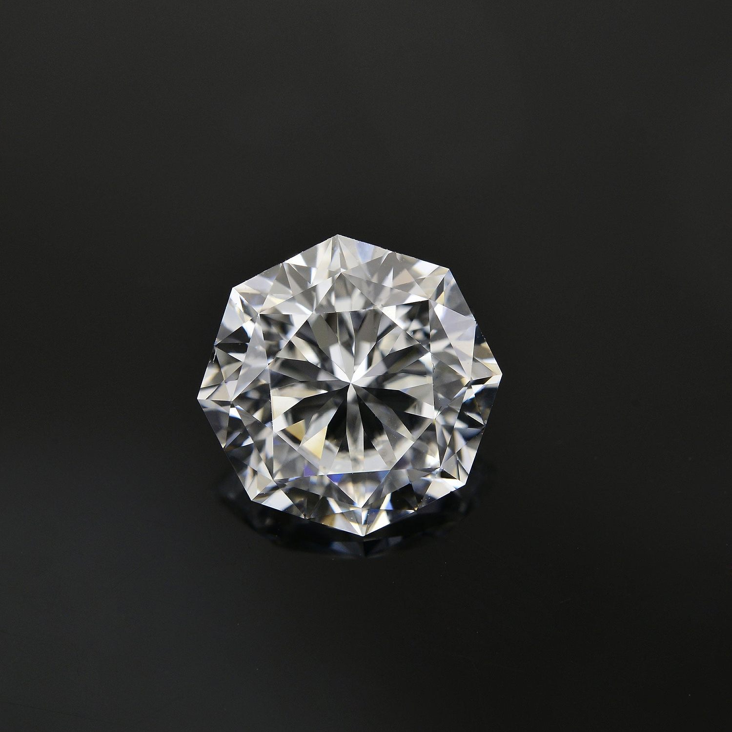 3.07 Carat H Octagon Diamond VS1 GIA