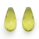 19.65 Carat Yellow  Briolette Citrine