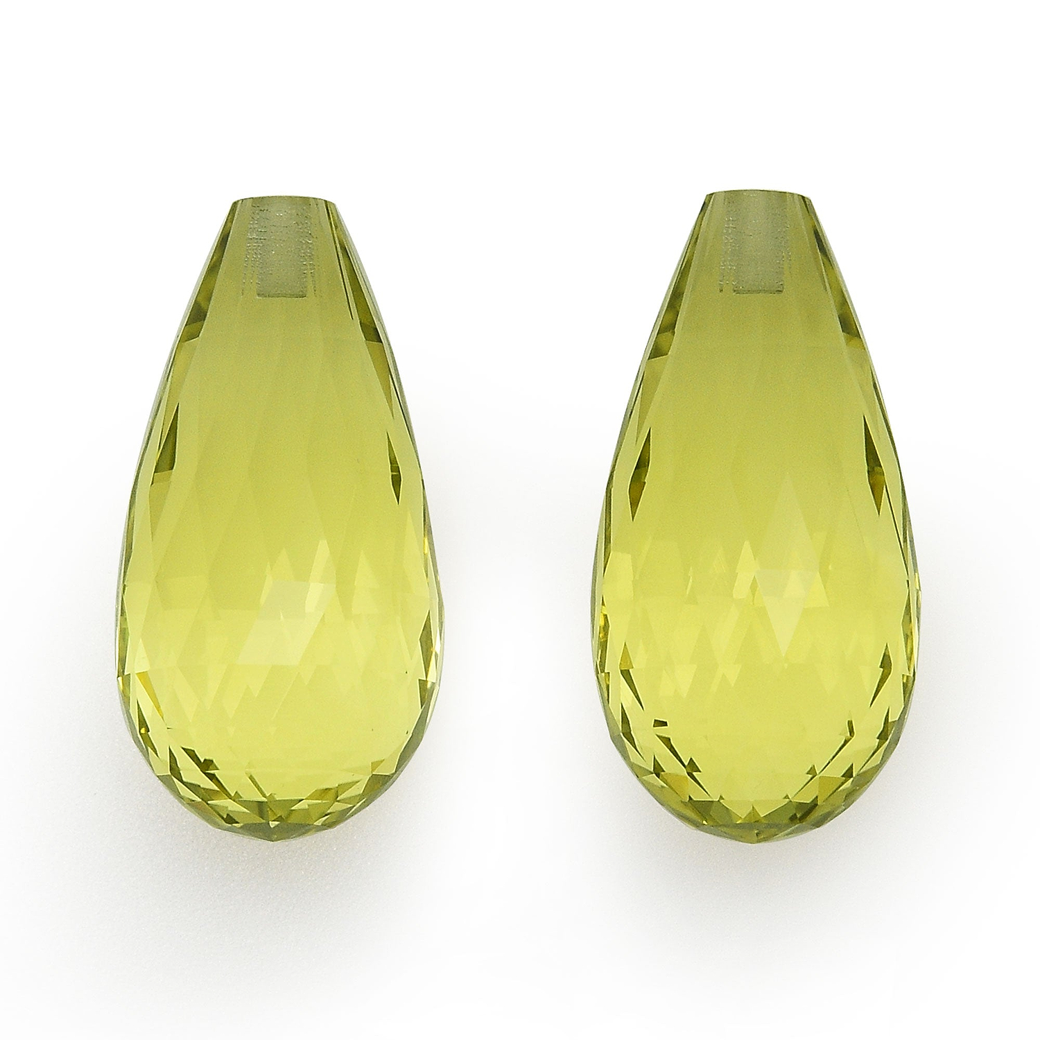 19.65 Carat Yellow  Briolette Citrine