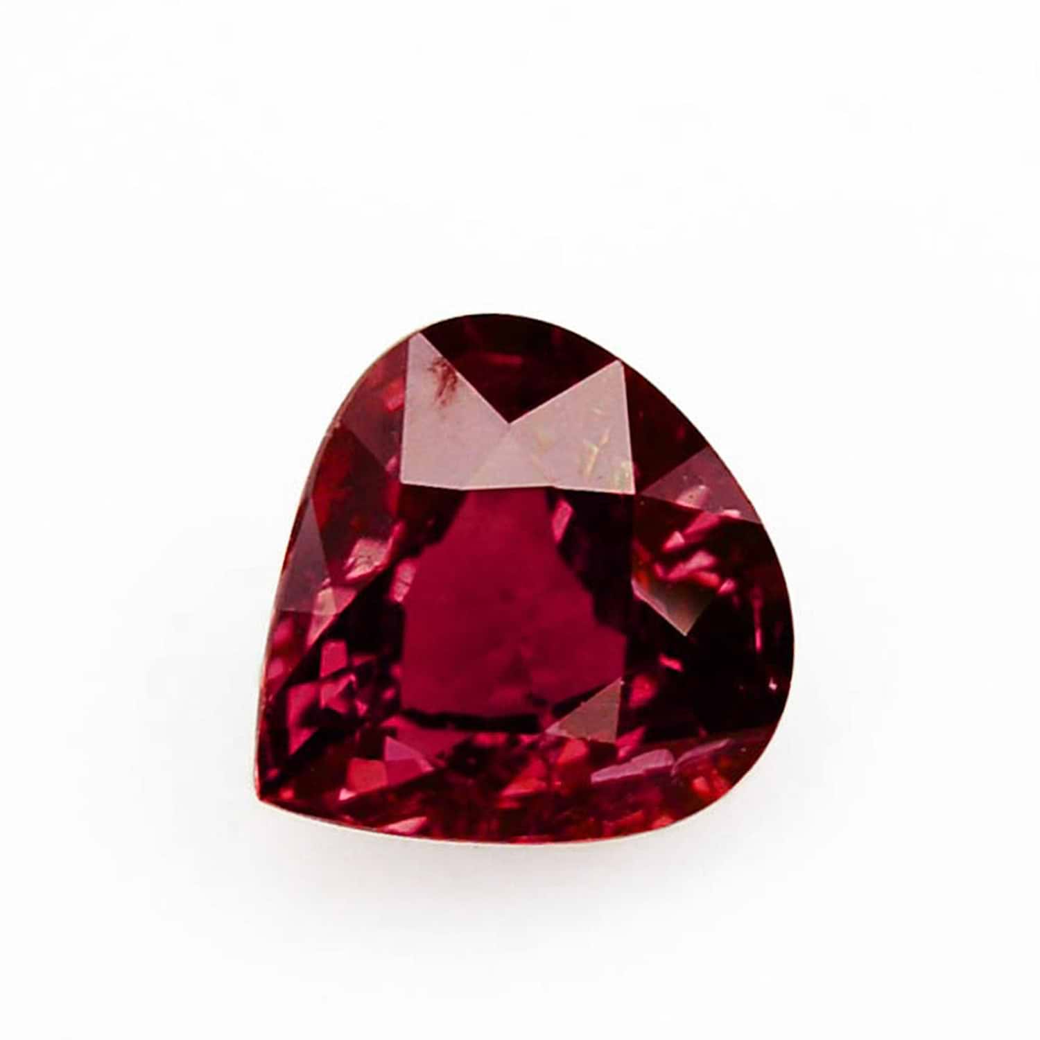 1.70 Carat Red MOZAMBICAN Pear Ruby CD