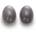 12.47 Carat Gray  Oval Morganite