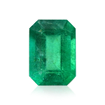 0.97 Carat Green  Emerald Emerald