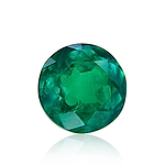 1.57 Carat Green  Round Emerald CD