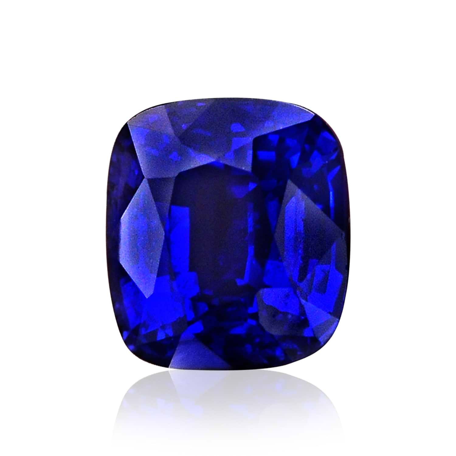 2.66 Carat Blue SRI LANKAN Cushion Sapphire GRS