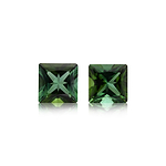 4.33 Carat Green  Radiant Tourmaline