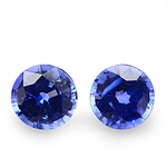 1.60 Carat Blue  Round Sapphire