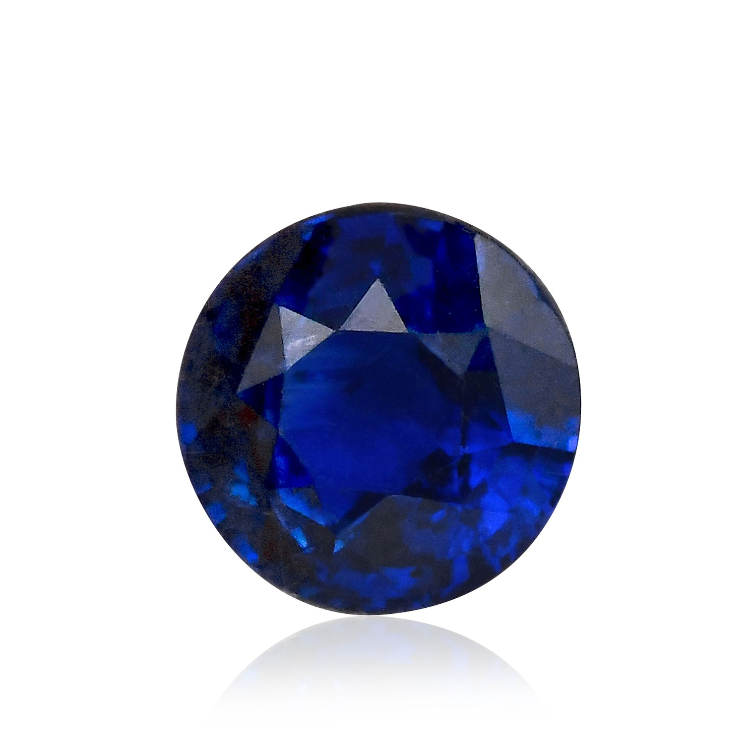 5.05 Carat Blue SRI LANKAN Round Sapphire CD