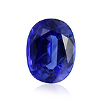 3.14 Carat Blue SRI LANKAN Oval Sapphire GRS