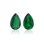 5.05 Carat Green ZAMBIAN Pear Emerald
