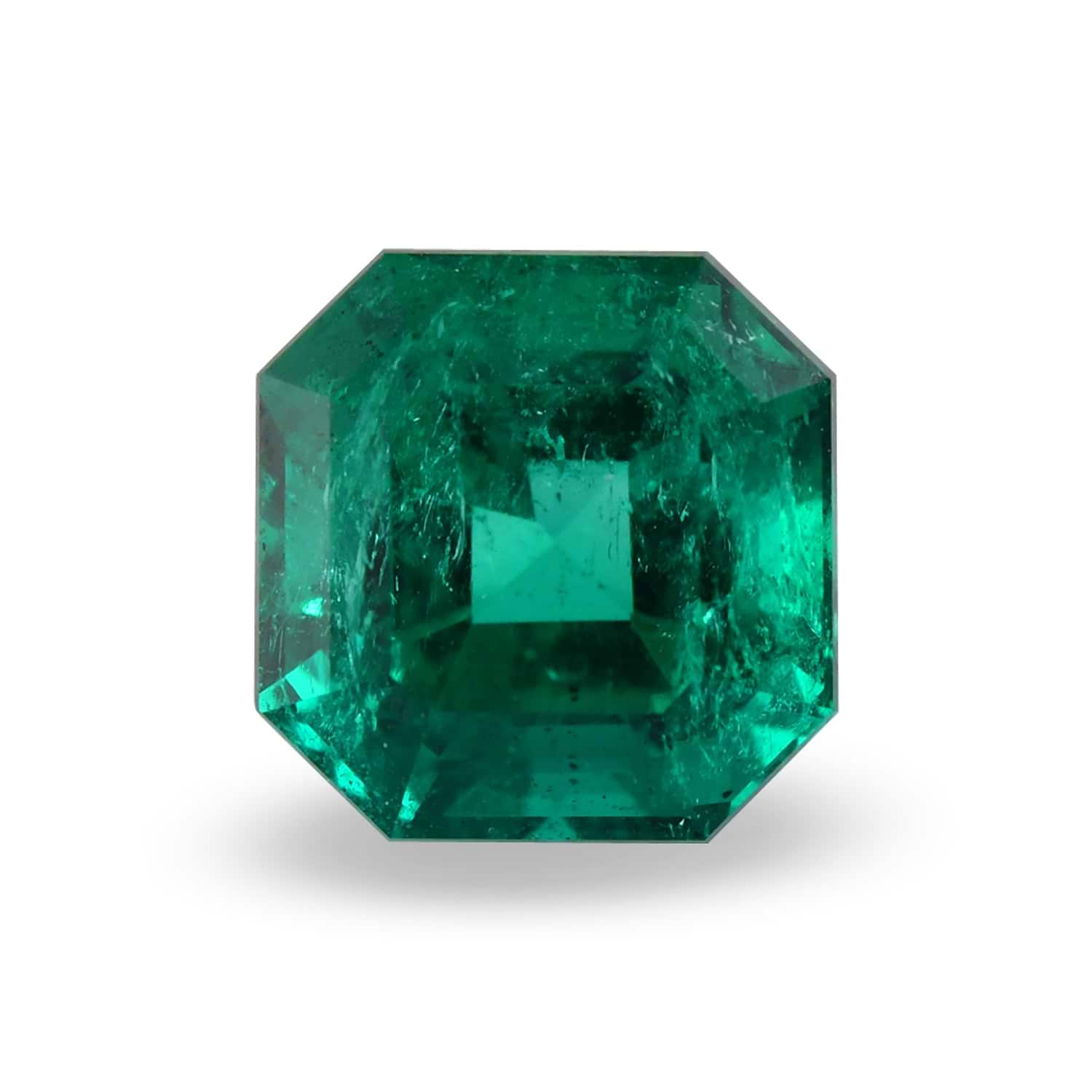 3.29 Carat Green COLOMBIAN Emerald Emerald GRS