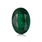 3.38 Carat Green ETHIOPIAN Oval Emerald GRS