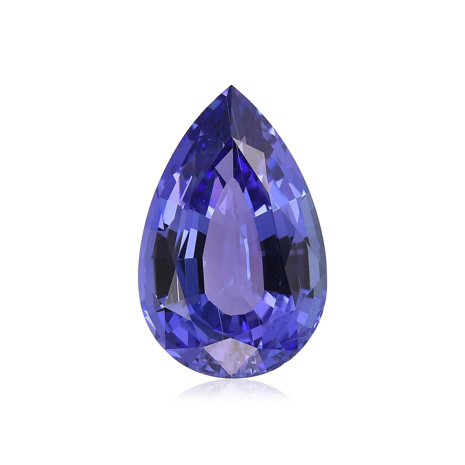 10.08 Carat TANZANIAN Pear Tanzanite GWLAB
