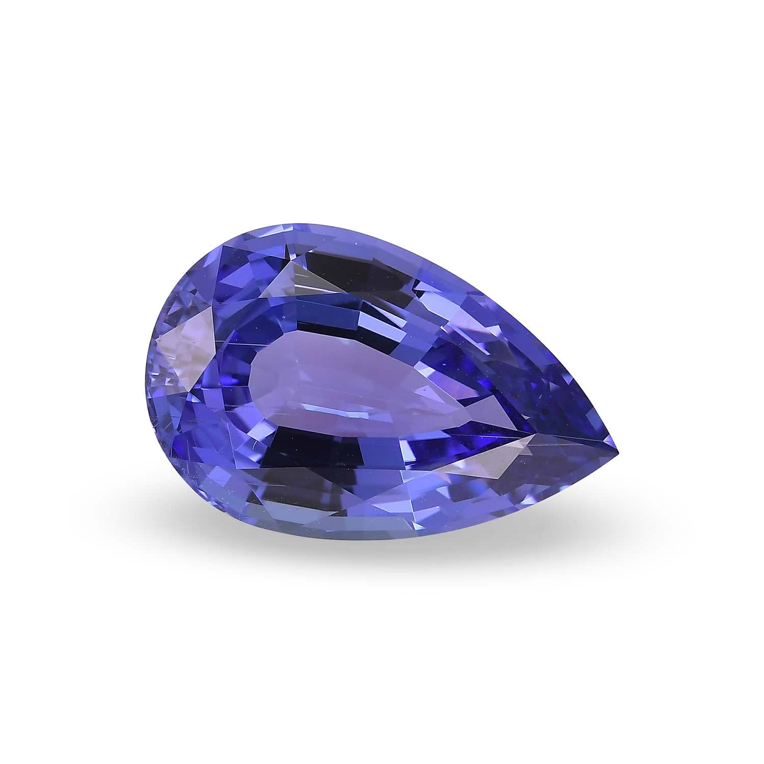 10.08 Carat TANZANIAN Pear Tanzanite GWLAB