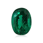 3.94 Carat Green ZAMBIAN Oval Emerald
