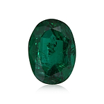 4.80 Carat Green ZAMBIAN Oval Emerald