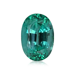 3.39 Carat Green ZAMBIAN Oval Emerald