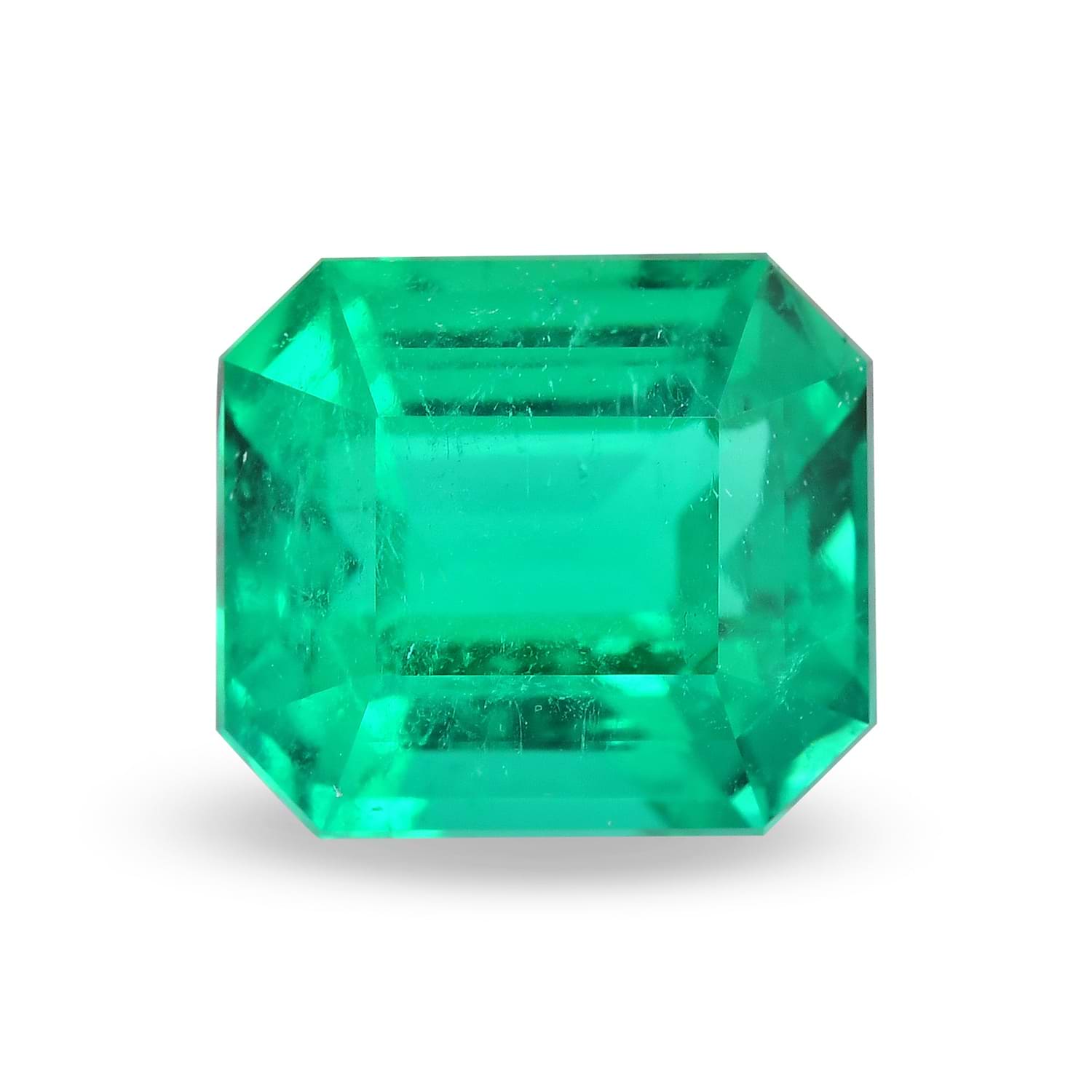 2.64 Carat Green COLOMBIAN Emerald Emerald GRS