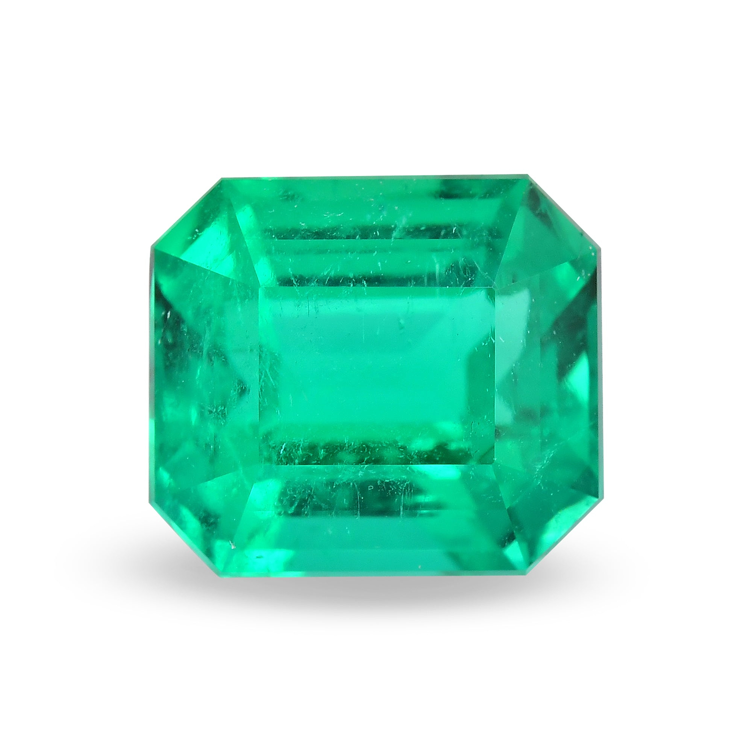 2.64 Carat Green COLOMBIAN Emerald Emerald GRS