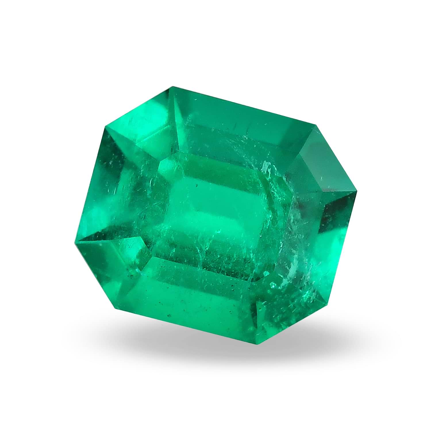 2.19 Carat Green COLOMBIAN Emerald Emerald GRS