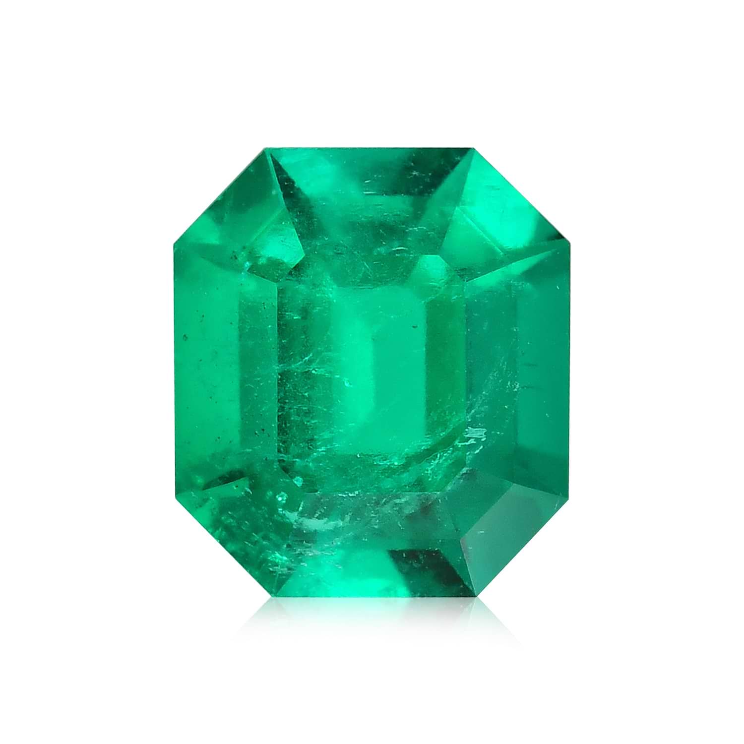 2.19 Carat Green COLOMBIAN Emerald Emerald GRS