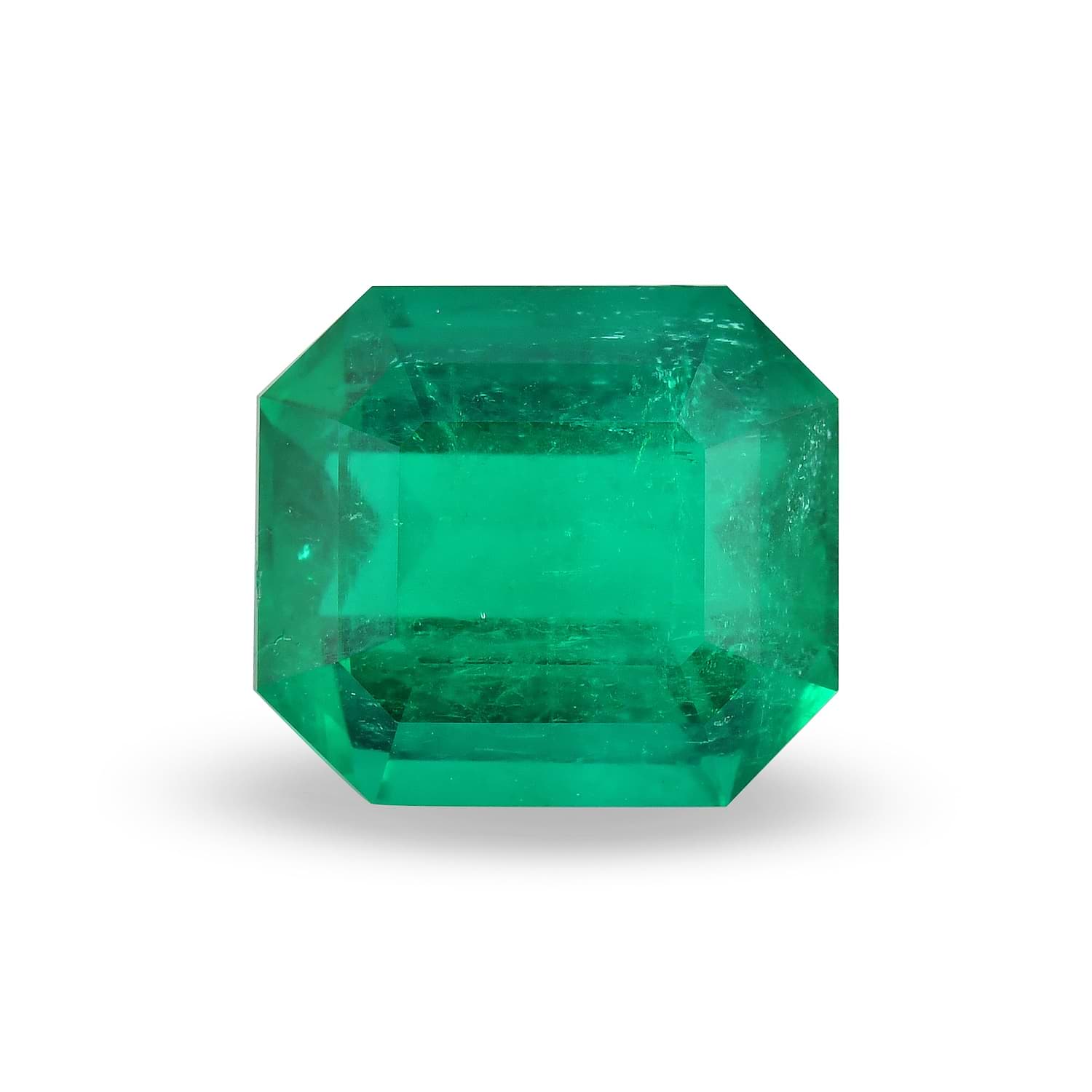 5.56 Carat Green COLOMBIAN Emerald Emerald GRS