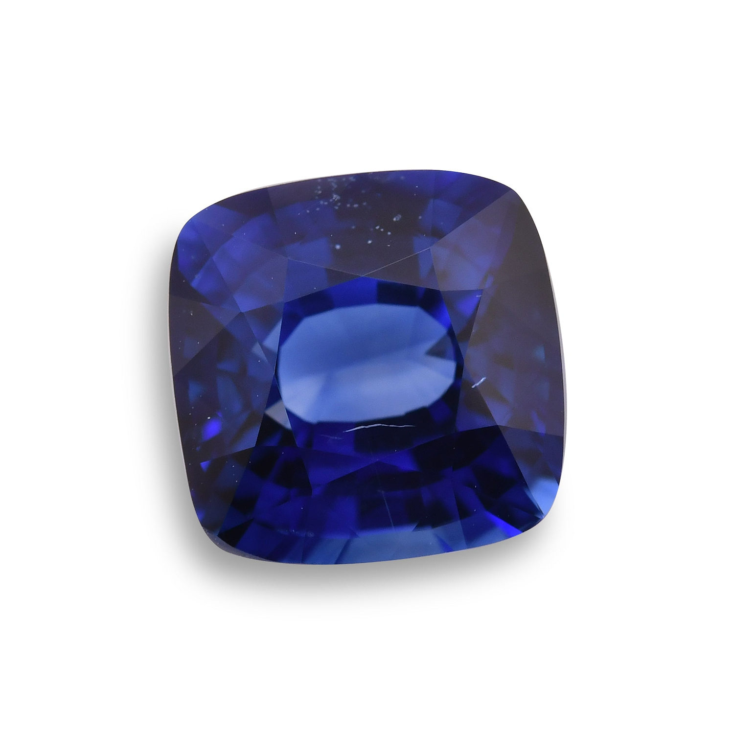 5.63 Carat Blue SRI LANKAN Cushion Sapphire CD