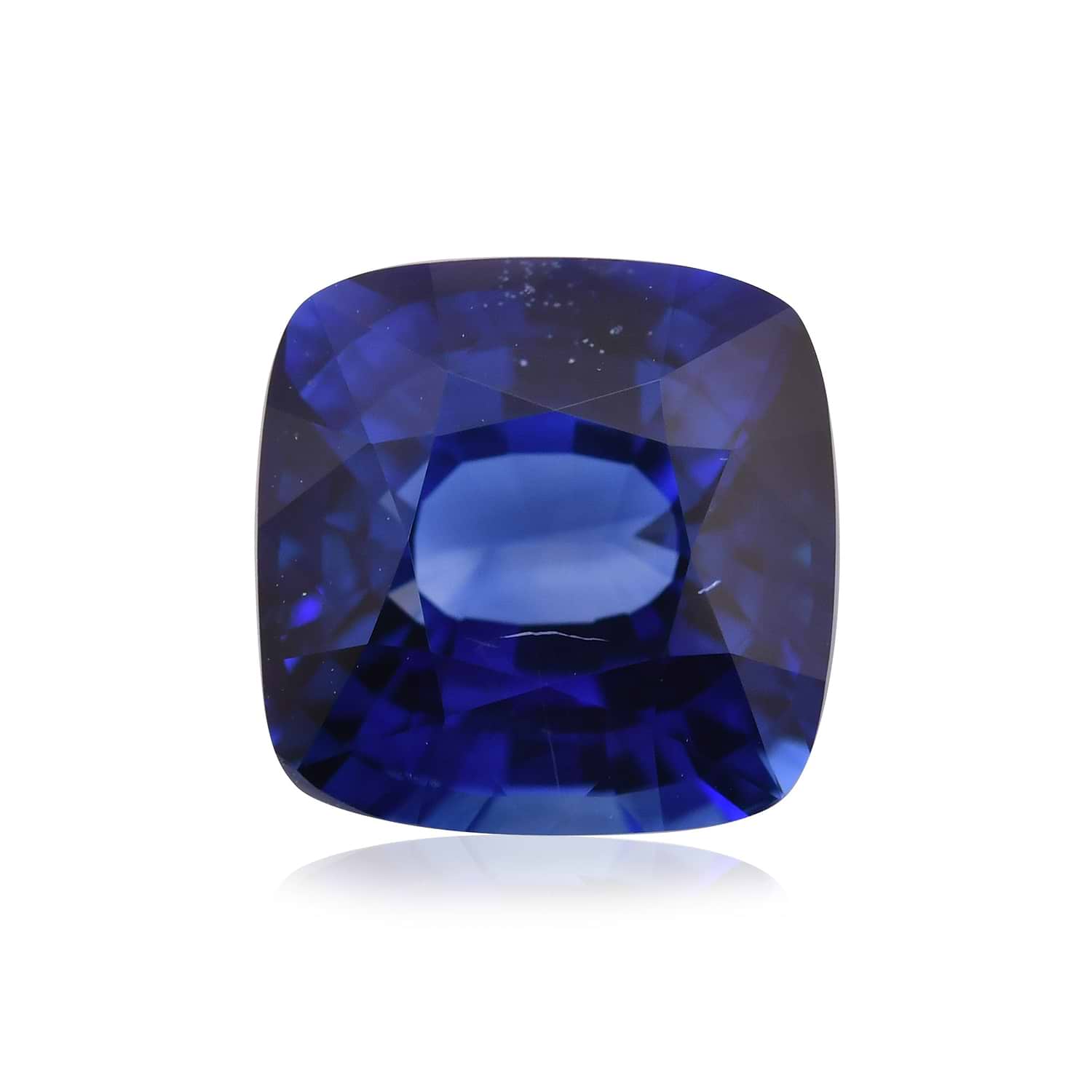 5.63 Carat Blue SRI LANKAN Cushion Sapphire CD
