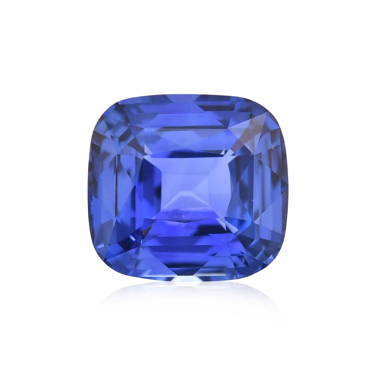 5.04 Carat Blue SRI LANKAN Cushion Sapphire CD