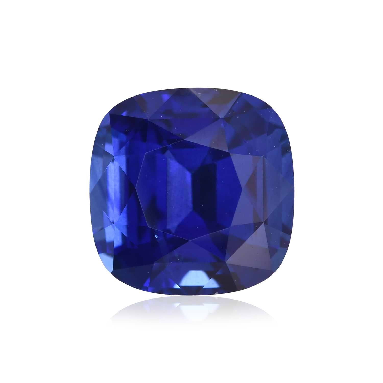 3.56 Carat Blue SRI LANKAN Cushion Sapphire CD