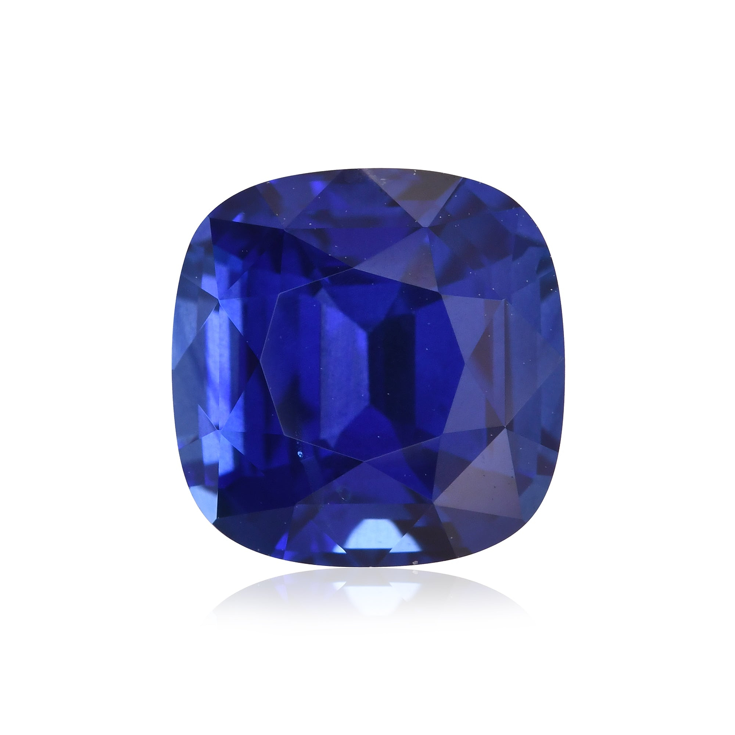 3.56 Carat Blue SRI LANKAN Cushion Sapphire CD