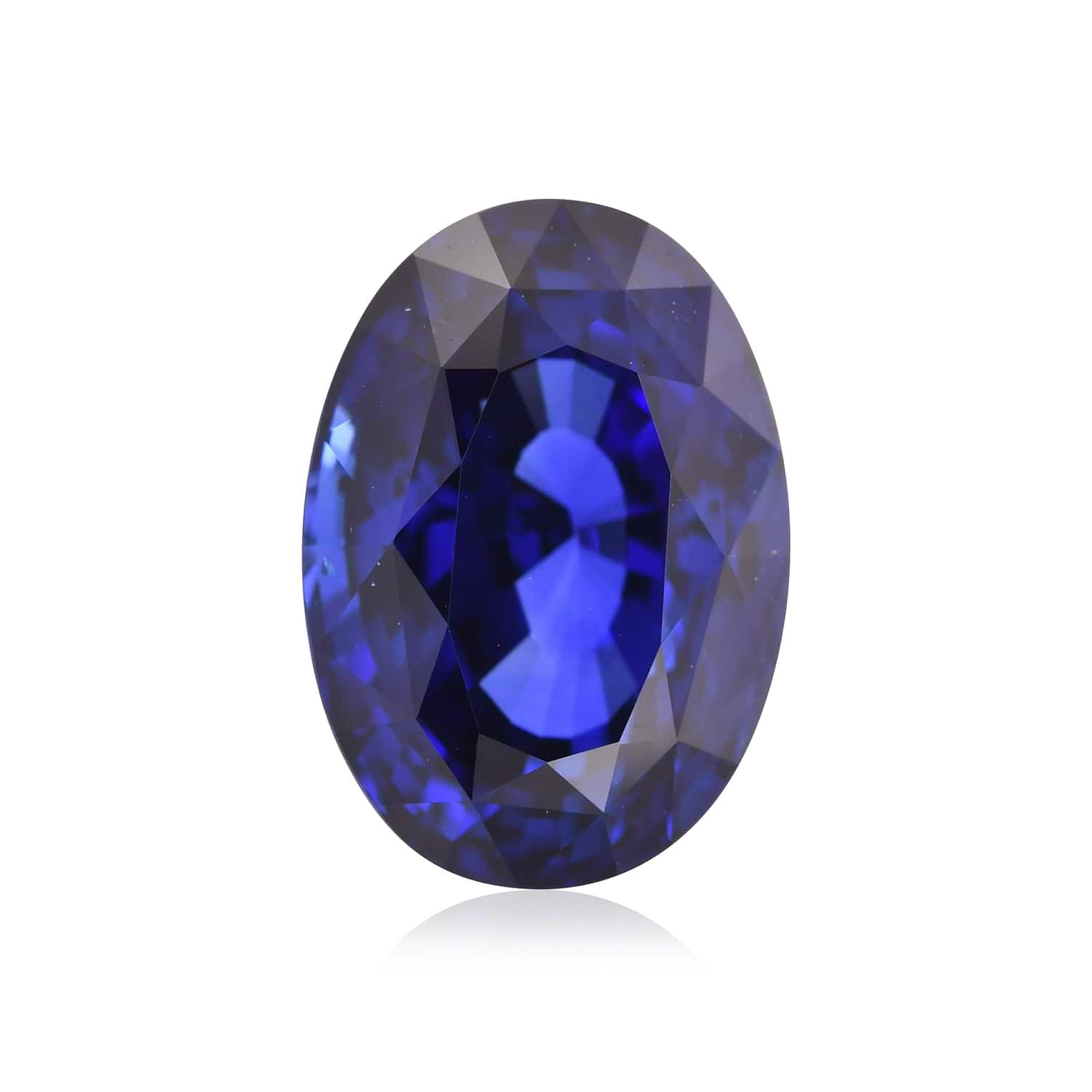 9.07 Carat Blue SRI LANKAN Oval Sapphire CD