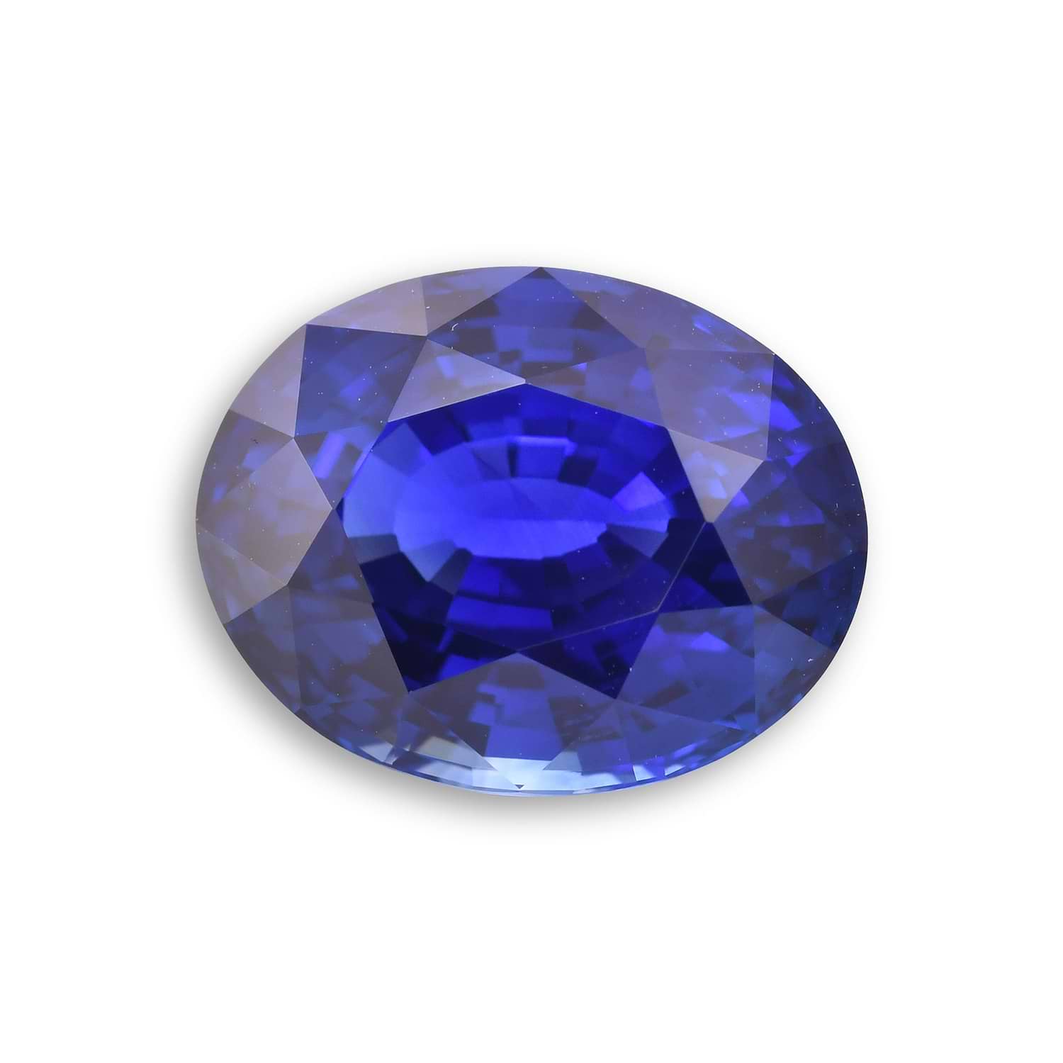13.50 Carat Blue SRI LANKAN Oval Sapphire CD