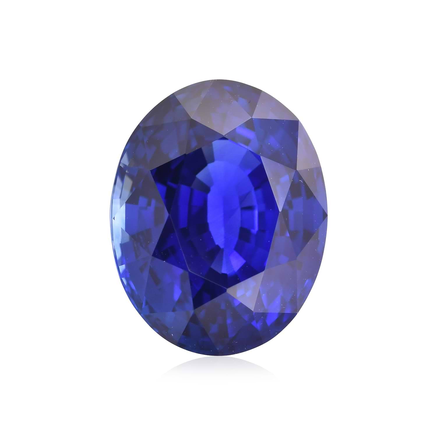 13.50 Carat Blue SRI LANKAN Oval Sapphire CD
