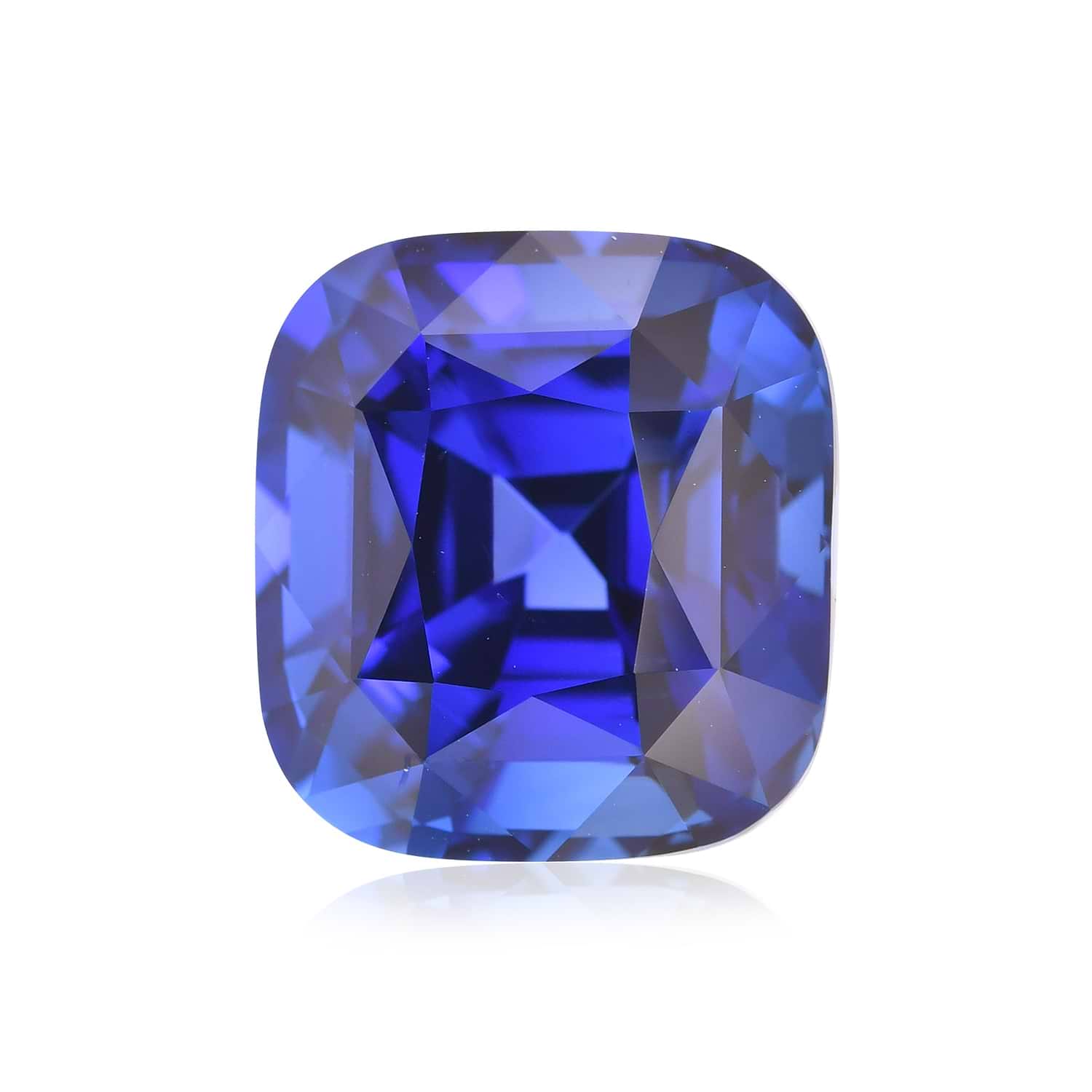 14.74 Carat Blue SRI LANKAN Cushion Sapphire CD
