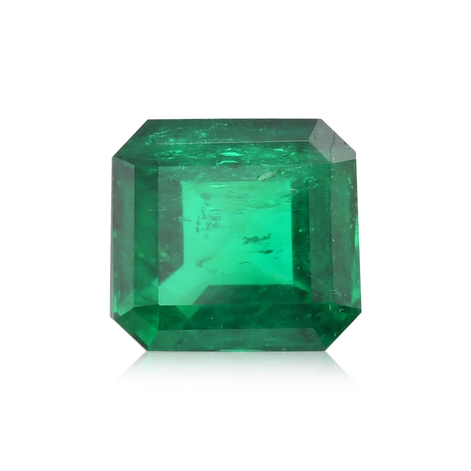 Emerald Green DYED NATURAL GREEN EMERALD EGL CERTIFIED 3975 CT UNCUT ROUGH
