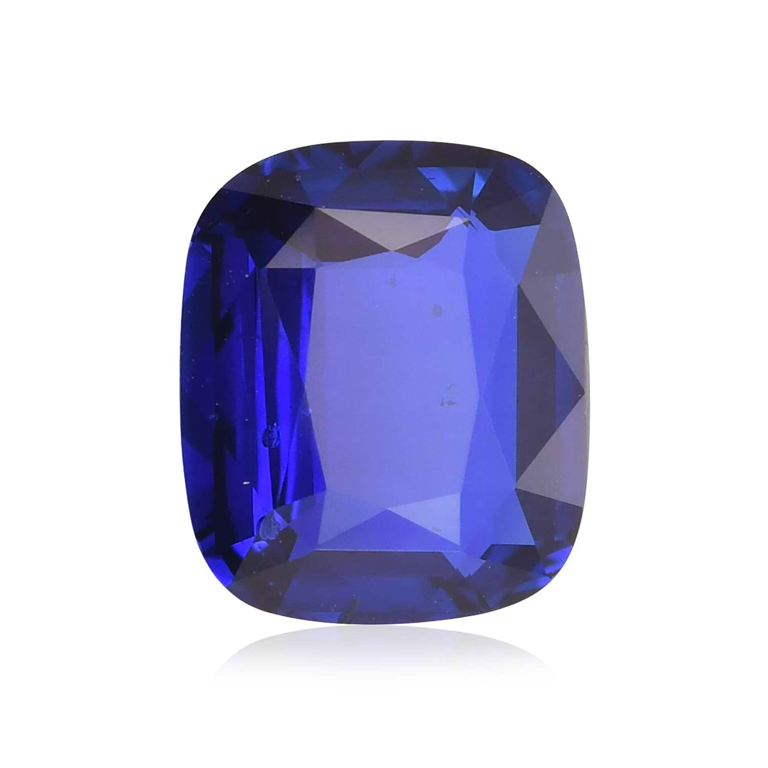 5.05 Carat Blue SRI LANKAN Cushion Sapphire CD