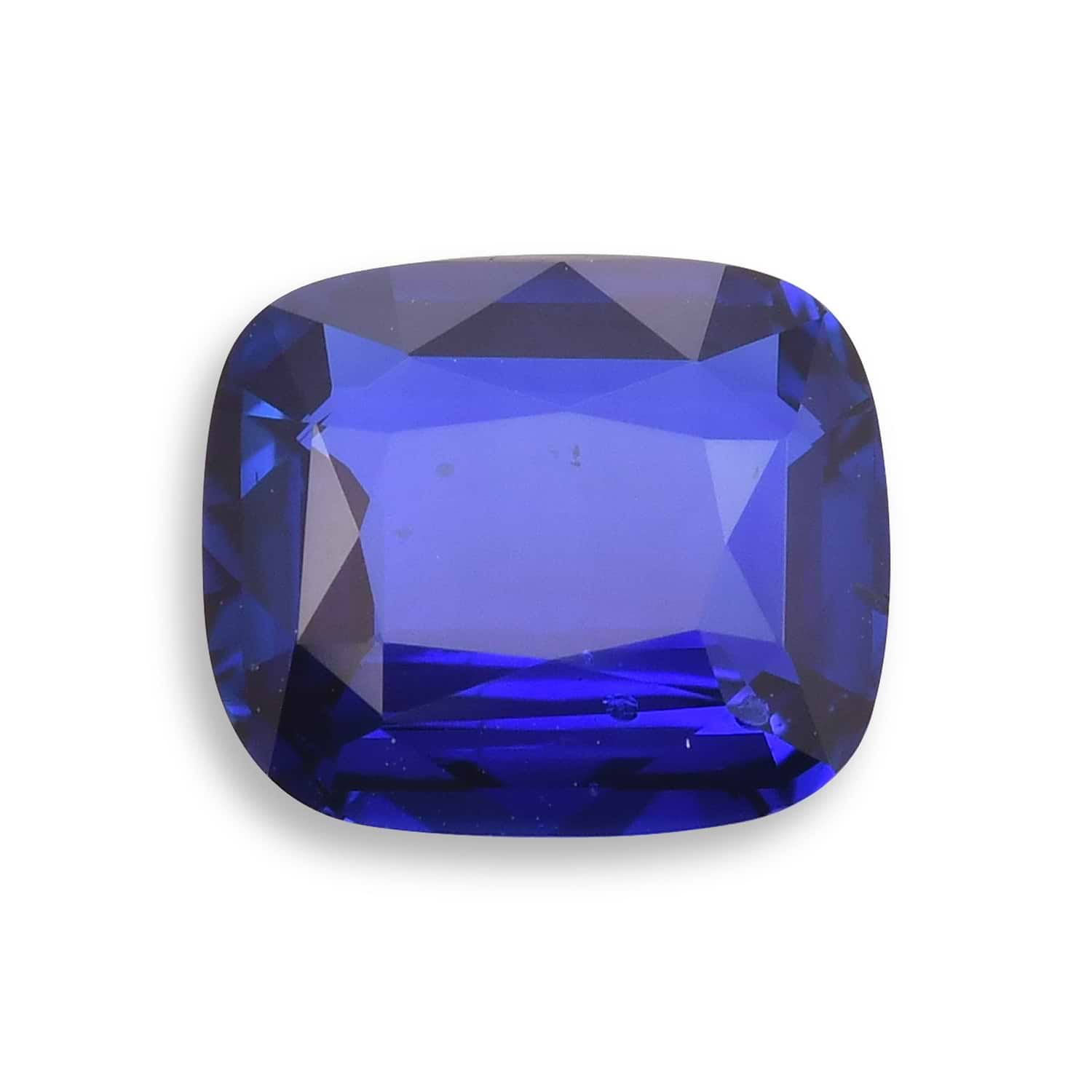 5.05 Carat Blue SRI LANKAN Cushion Sapphire CD