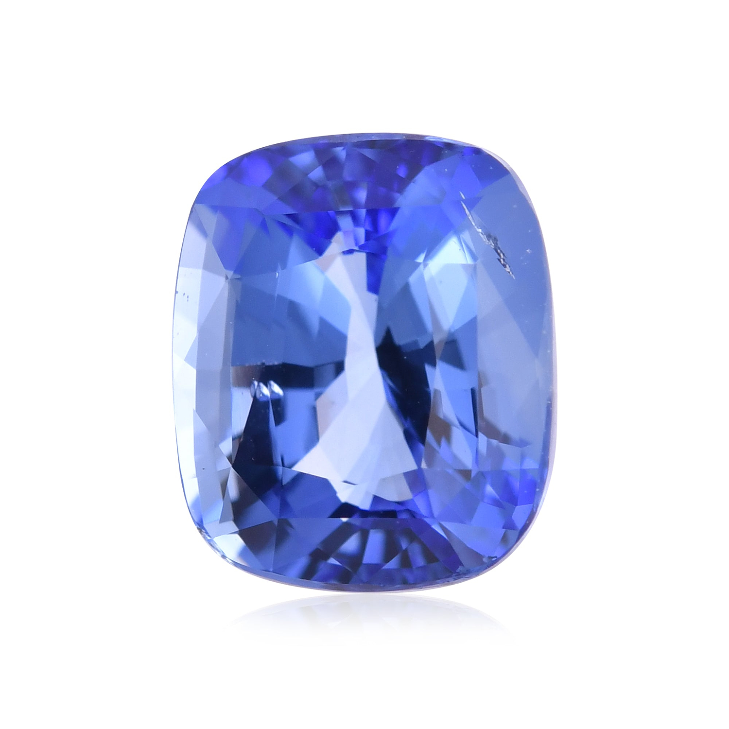 3.02 Carat Blue SRI LANKAN Cushion Sapphire CD