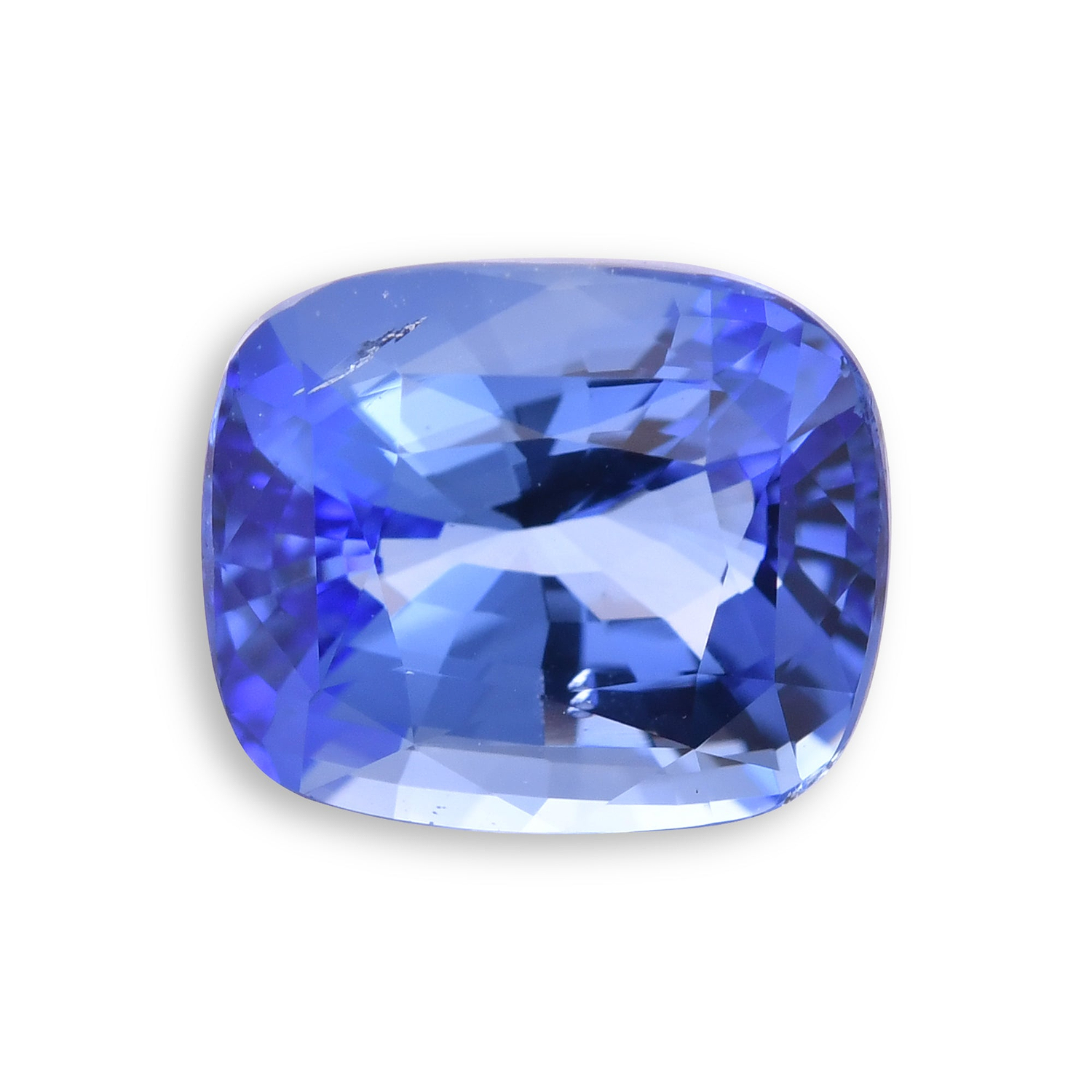 3.02 Carat Blue SRI LANKAN Cushion Sapphire CD