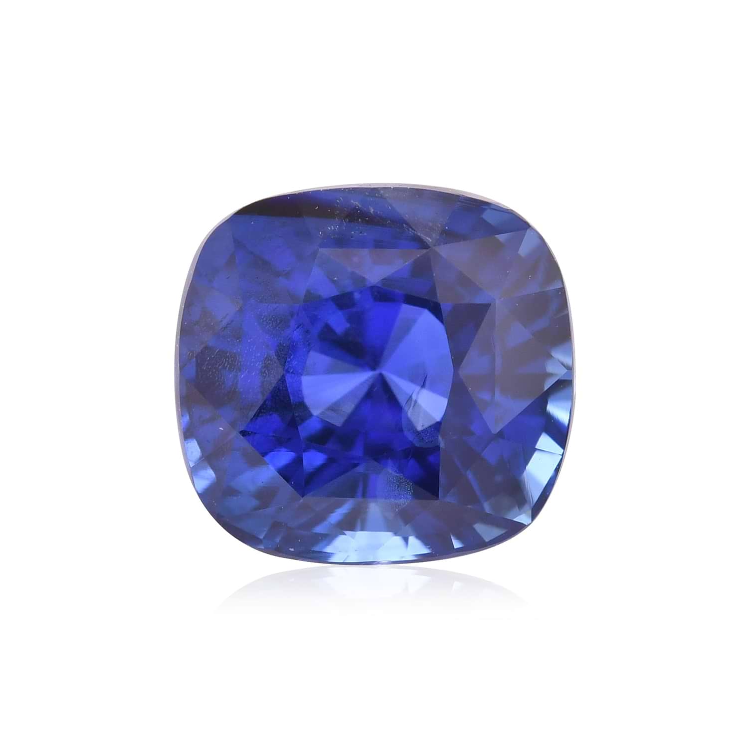 6.11 Carat Blue MADAGASCAR Cushion Sapphire CD
