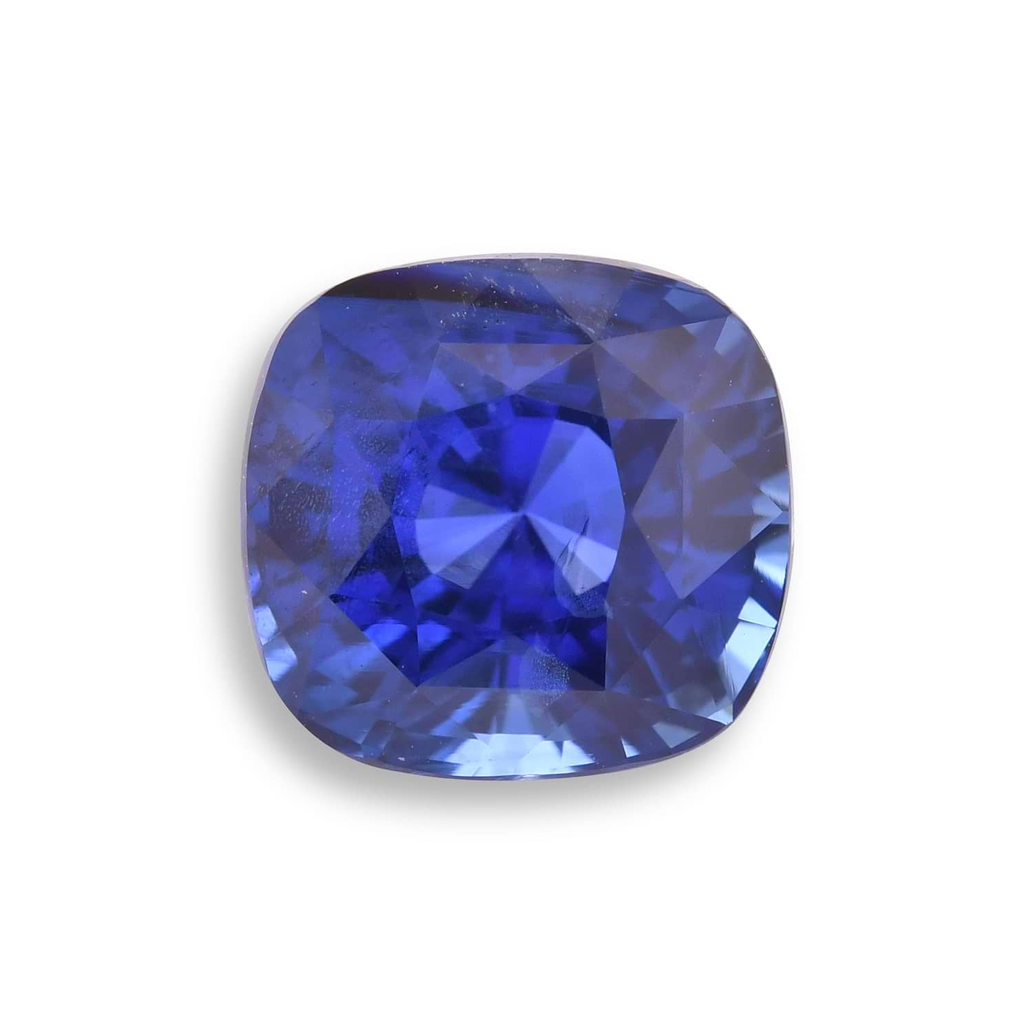 6.11 Carat Blue MADAGASCAR Cushion Sapphire CD