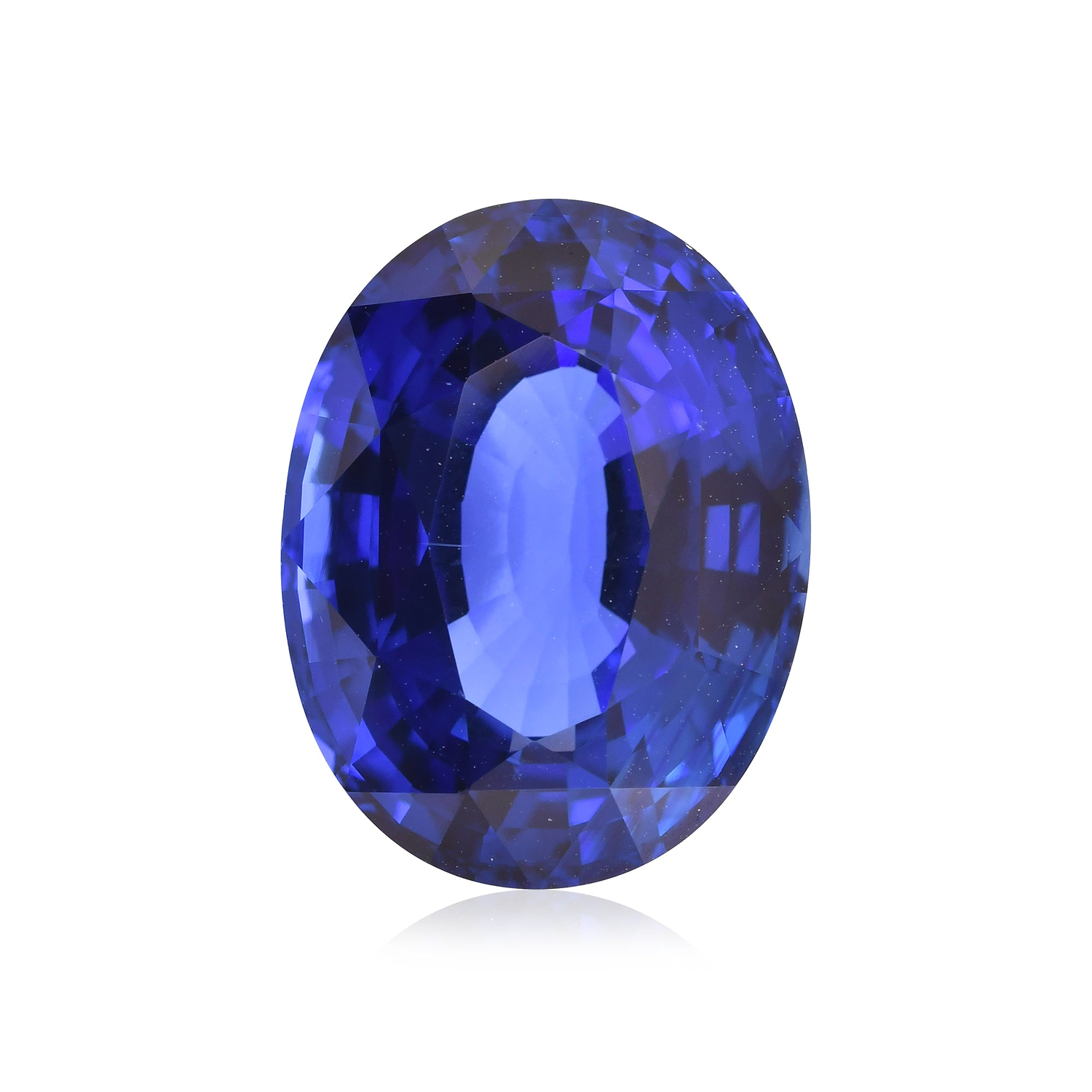 25.11 Carat Blue SRI LANKAN Oval Sapphire CD