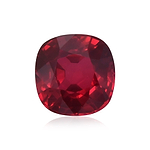 1.55 Carat Red MOZAMBICAN Cushion Ruby CD