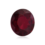 4.04 Carat Red MOZAMBICAN Oval Ruby GRS